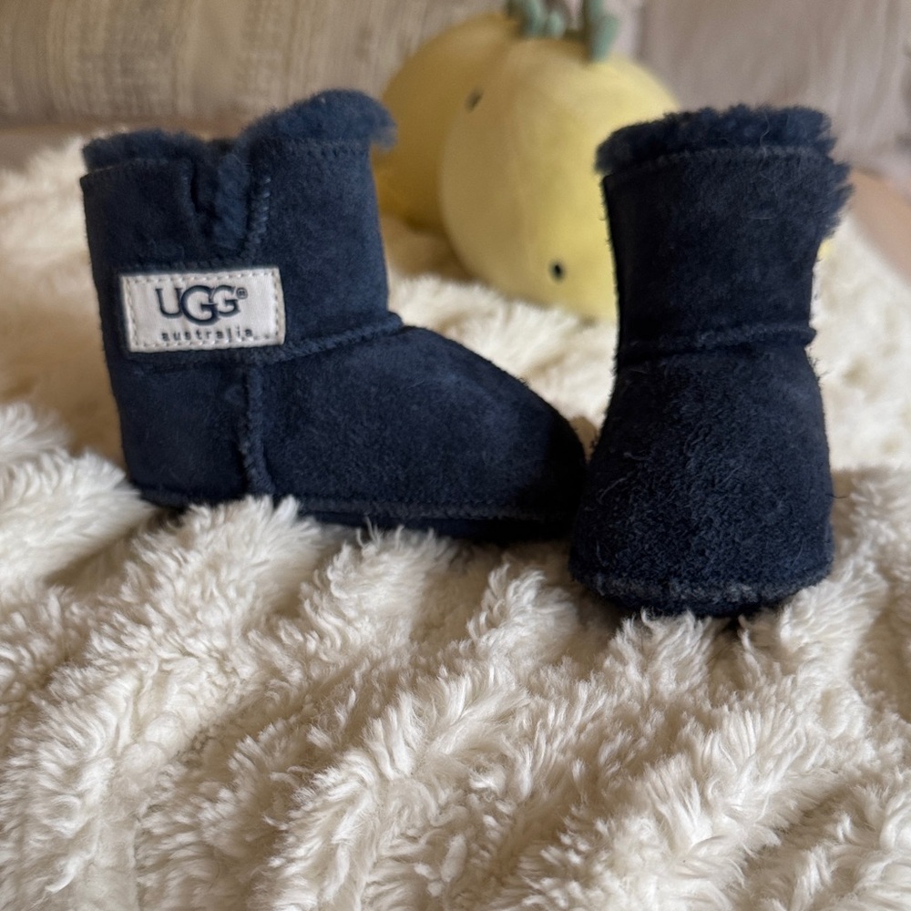 UGG Dark Blue Infant Booties